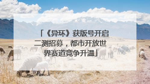 《异环》获版号开启二测招募，都市开放世界赛道竞争升温