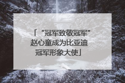 “冠军致敬冠军” 赵心童成为比亚迪冠军形象大使