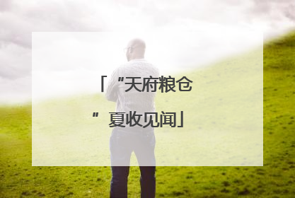 “天府粮仓”夏收见闻