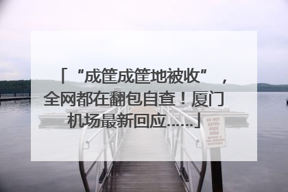 “成筐成筐地被收”，全网都在翻包自查！厦门机场最新回应……
