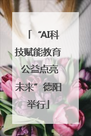 “AI科技赋能教育 公益点亮未来”德阳举行