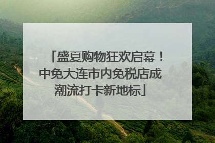 盛夏购物狂欢启幕！中免大连市内免税店成潮流打卡新地标