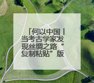 何以中国丨当考古学家发现丝绸之路“复制粘贴”版驼夫……