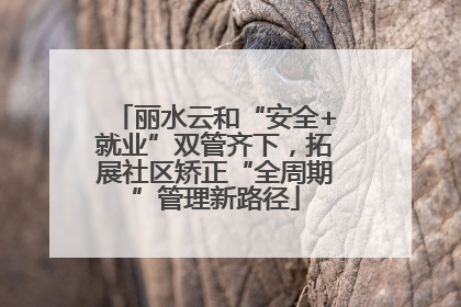 丽水云和“安全+就业”双管齐下，拓展社区矫正“全周期”管理新路径