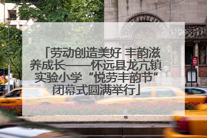 劳动创造美好 丰韵滋养成长——怀远县龙亢镇实验小学“悦劳丰韵节”闭幕式圆满举行