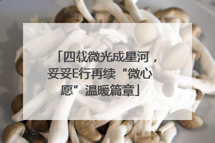 四载微光成星河，妥妥E行再续“微心愿”温暖篇章