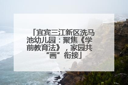 宜宾三江新区洗马池幼儿园：聚焦《学前教育法》，家园共“画”衔接