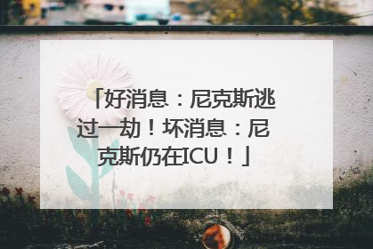 好消息：尼克斯逃过一劫！坏消息：尼克斯仍在ICU！
