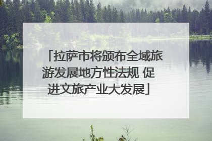 拉萨市将颁布全域旅游发展地方性法规 促进文旅产业大发展