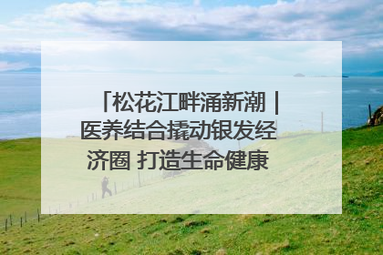 松花江畔涌新潮｜医养结合撬动银发经济圈 打造生命健康产业新样本