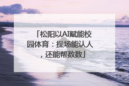 松阳以AI赋能校园体育：操场能认人，还能帮数数