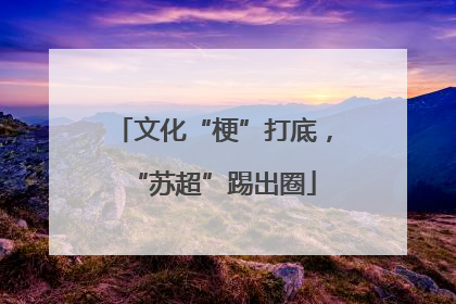文化“梗”打底，“苏超”踢出圈
