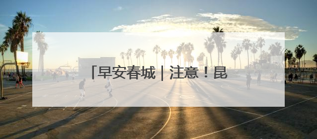 早安春城｜注意！昆明将出现强降雨天气
