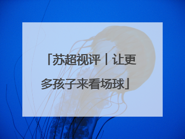 苏超视评︱让更多孩子来看场球