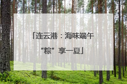 连云港：海味端午 “粽”享一夏