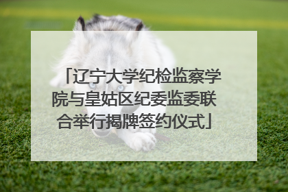 辽宁大学纪检监察学院与皇姑区纪委监委联合举行揭牌签约仪式