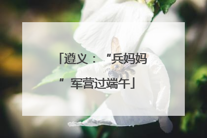 遵义：“兵妈妈”军营过端午