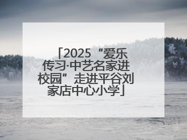 2025“爱乐传习·中艺名家进校园”走进平谷刘家店中心小学