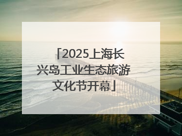 2025上海长兴岛工业生态旅游文化节开幕