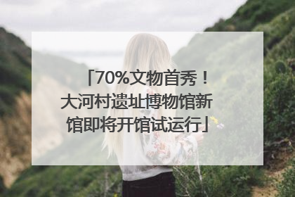 70%文物首秀！大河村遗址博物馆新馆即将开馆试运行